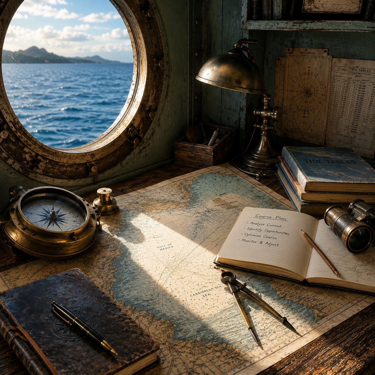 navigational tools to represent analytics informing digital strategy