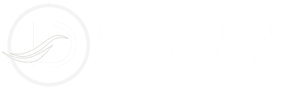 White Driftwood Digital Consulting Logo